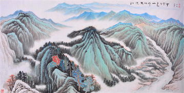 大自然风景山水画小学生，大自然风景山水画儿童图片