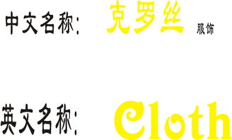 服装商标取名，服装店商标名字