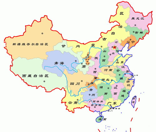 中国各省份面积排行榜，全国34个省经济排名