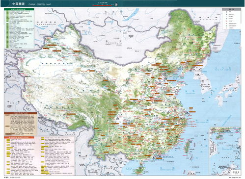 国内旅游地图全图高清版下载，中国旅游高清地图 清晰版