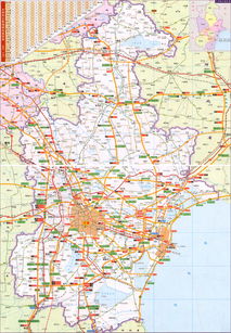 天津市地图，天津市地图各区分布图