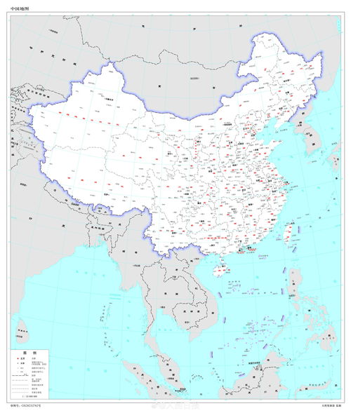 新版2023年中国地图，新版2023年中国地图面积