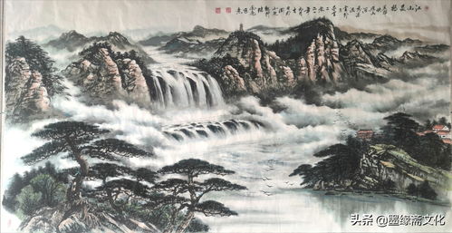 百度山水画图片，百度山水画手机壁纸