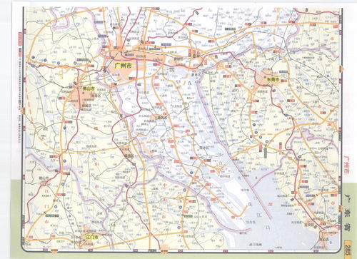 广州城市地图，广州城市地图国家