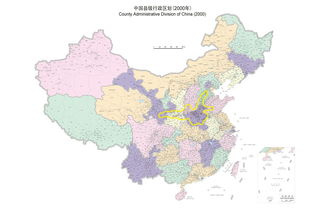 中国行政区划图分开的空白图，中国行政区划图空白 分散