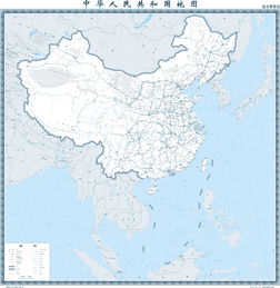中国行政区图高清版黑白，中国行政区划白图