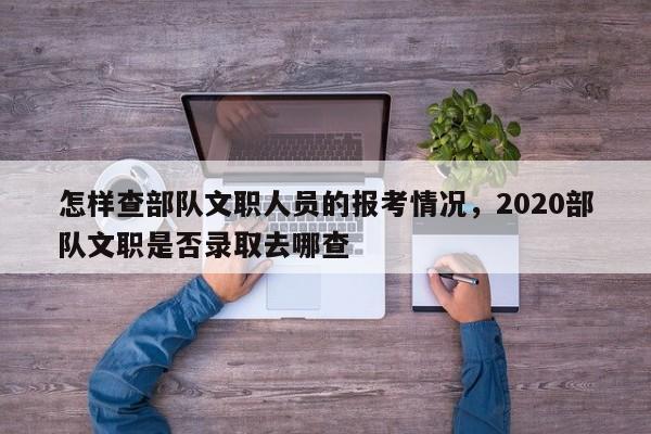 怎样查部队文职人员的报考情况，2020部队文职是否录取去哪查