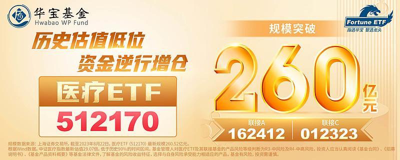医疗板块六连阴，近9亿元资金借道医疗ETF“越跌越买”！多空拉锯战开启