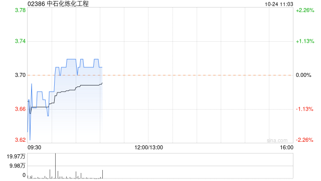 中石化炼化工程10月20日斥资316.39万港元回购85.95万股[20240506更新]