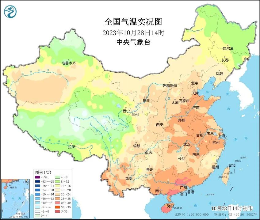 10月底的北方还能穿短袖？未来三天气温可能更离谱