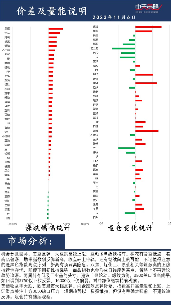 中天策略:11月6日市场分析