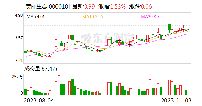 美丽生态：公司及控股股东收到中国证监会立案告知书