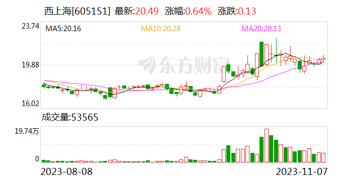 上交所对西上海及董秘予以监管警示 事涉问界概念信披不准确、不完整