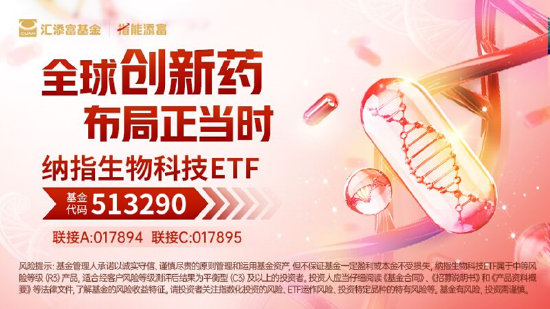 突然转鹰？美股医药巨震，百济神州跌超5%，Q3营收增超100%！纳指生物科技ETF（513290）跌超2%，份额又新高