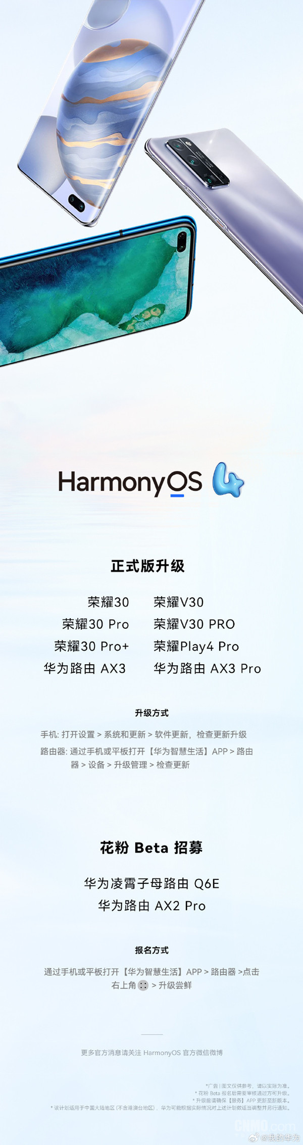 不忘荣耀老旗舰！HarmonyOS 4最新升级进展公布