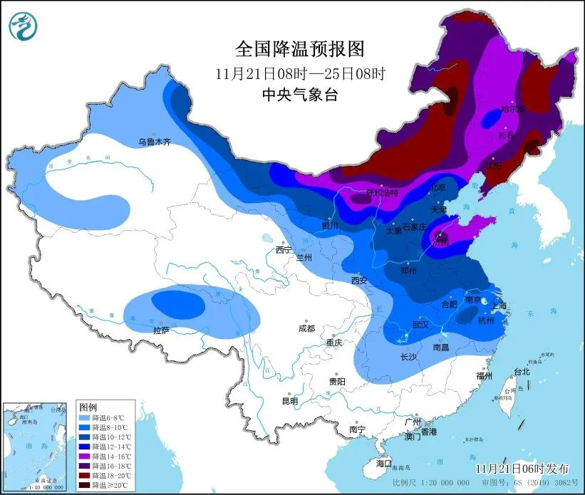 寒潮将再次席卷我国  部分冬小麦有遭受冻害风险