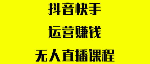 快手无人播剧怎么挣钱_快手无人直播赚钱的项目