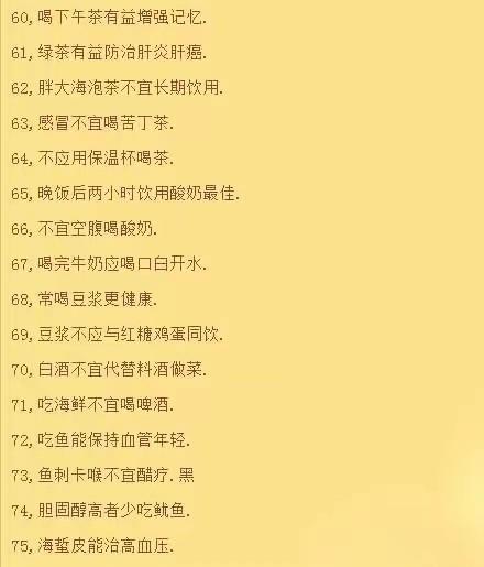 日常生活小常识大全(珍藏版)_50条日常生活小常识~值得收藏!