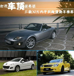 50万以内的敞篷车推荐_50万以内的跑车敞篷