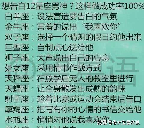 十二星座未来一月运势查询表_十二星座未来一月运势查询表格--第1张