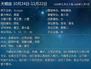 1999年十二星座查询表_1999年的星座是什么--第1张