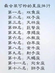 十二星座查询手机型号表_12星座的专属手机数字密码--第1张