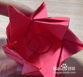 折玫瑰花教程 手工 折玫瑰花教程--第1张