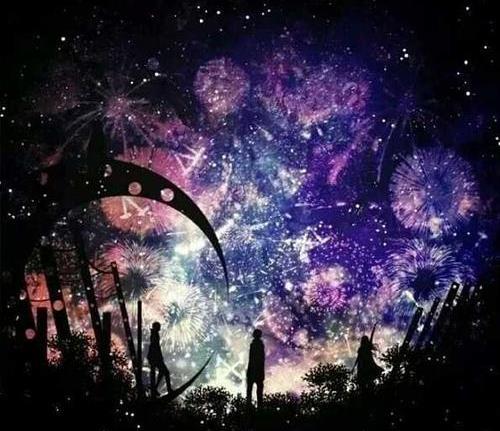满天星的图片真实 满天星图片，真实与梦幻交织的星空之美--第1张