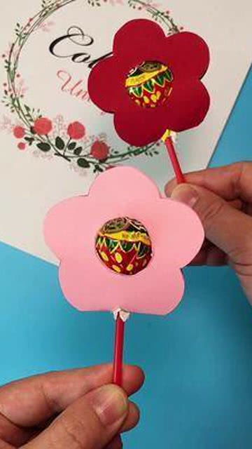 送给老师的手工花 送给老师的手工花--第1张