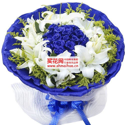 19朵蓝色妖姬代表什么 蓝色妖姬，19朵的浪漫诠释--第1张