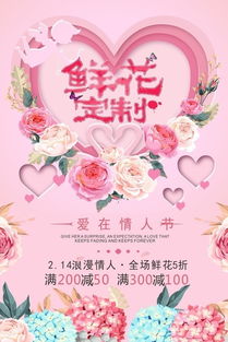 鲜花预订海报 鲜花预订海报--第1张