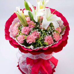  送康乃馨花代表什么，送康乃馨花代表温馨的祝福和尊敬之情。--第1张