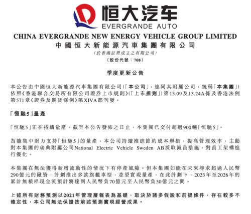 恒大汽车停产_恒大汽车停产公告--第1张