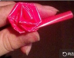  吸管折玫瑰花的步骤，吸管折玫瑰花的详细步骤--第1张