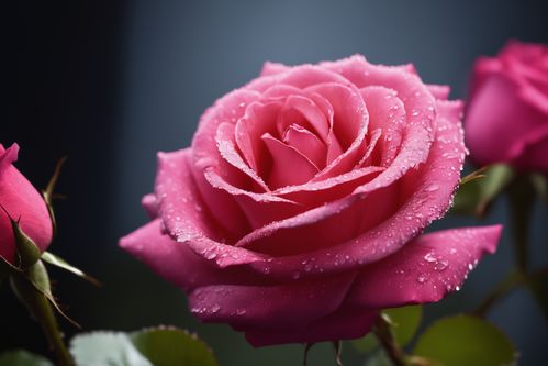  玫瑰花植物图片，玫瑰花的美艳植物图片--第1张