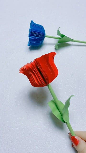 玫瑰花手工制作简单又漂亮--第1张