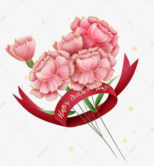  母亲节花束简笔画，母亲节花束简笔画，献给最爱的妈妈--第1张