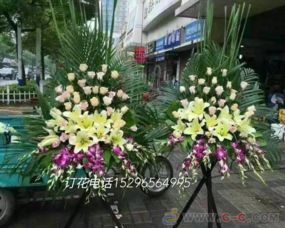  门店开业花篮，新店开业花篮装饰--第1张