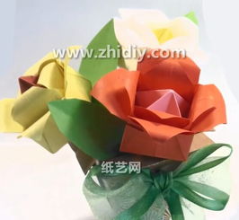 7一12岁手工玫瑰花  7-12岁手工玫瑰花制作教程--第1张