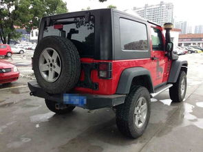 jeep红色越野车15万_jeep红色越野车价格及图片--第1张