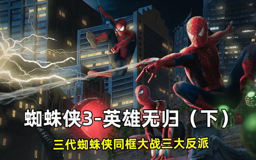蜘蛛侠3英雄无归，蜘蛛侠的传奇历程--第1张