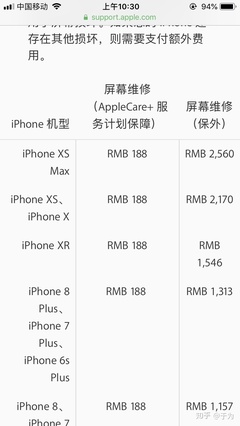 apple官方售后维修价格查询,apple官方售后维修价格查询北京