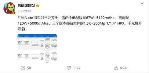 红米note13参数配置详情,红米note13配置参数详情