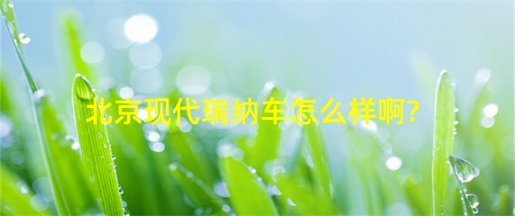 北京现代瑞纳车怎么样,北京现代瑞纳这款车怎么样,性价比怎么样