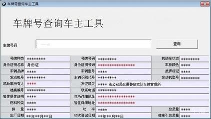 网上车管所查询车主,网上车管所查询车主电话