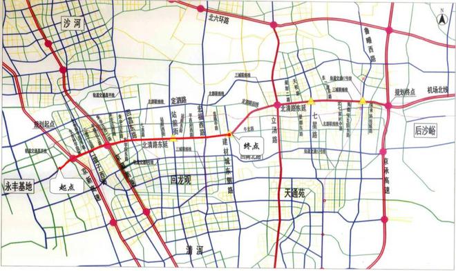 北清路快速路什么时候开工，北清路快速路2标段