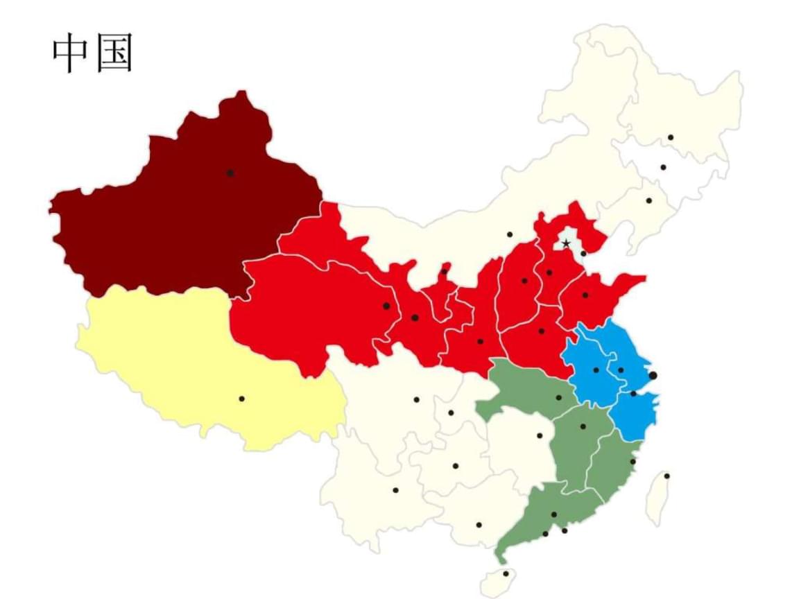 中国地图各省分布图空白精确，中国地图各省分布图带简称