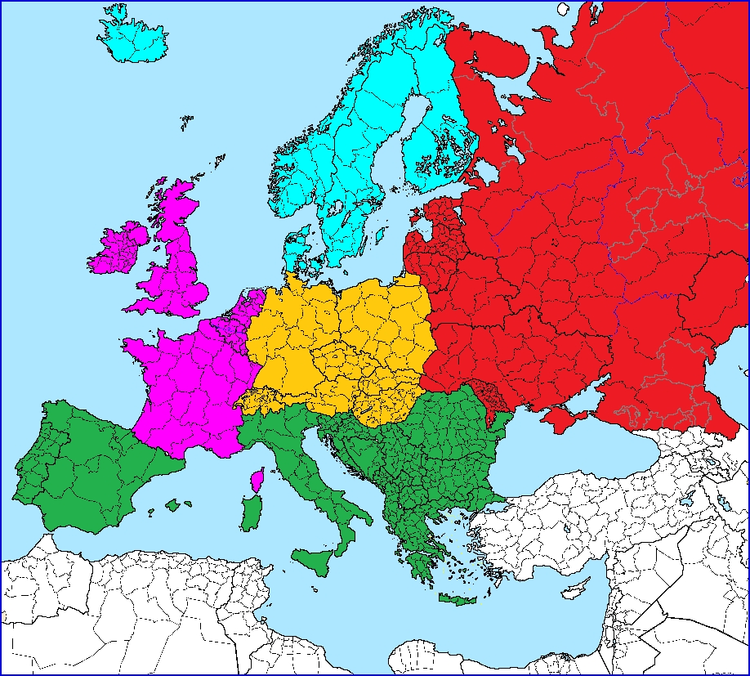欧洲48个国家分别叫什么，欧洲四十四个国家