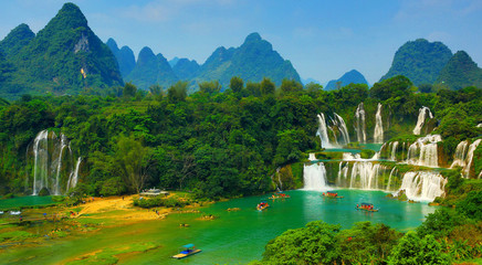 绝美的山水风景高清图片，绝美山水景色的图片