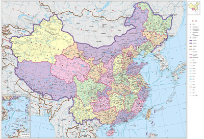 最新中国地图完整版，最新中国地图完整版高清
